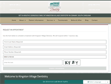 Tablet Screenshot of conwayscdentist.com